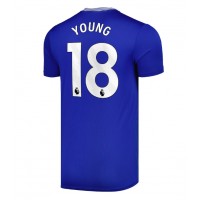 Everton Ashley Young #18 Fußballbekleidung Heimtrikot 2024-25 Kurzarm